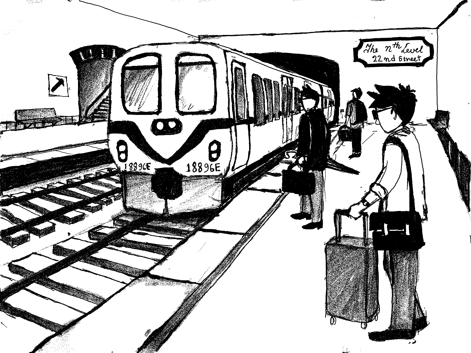Sketch by Tathagata Saha